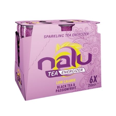 Nalu Black Tea & Passionfruit 25cl (6 stuks)