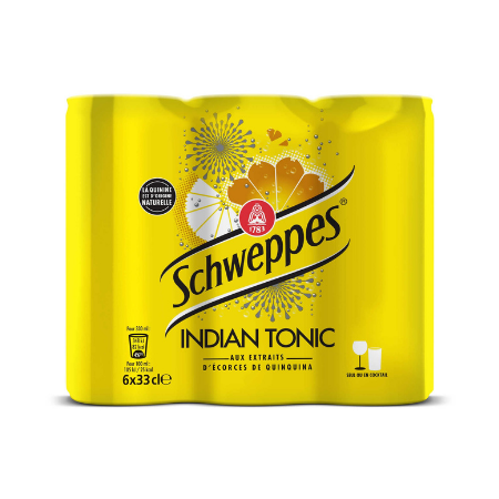 Schweppes Indian Tonic 33cl (8 stuks)