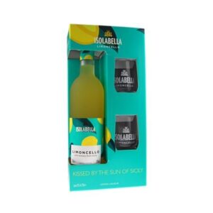 Isolabella Limoncello + 2 Glazen