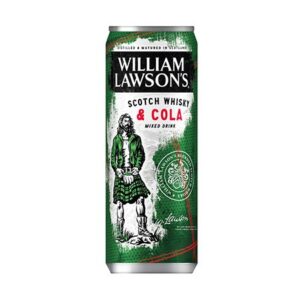 William Lawson's & Cola 25cl (6 stuks)