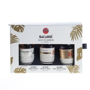 Bacardi Rum Discovery Giftset 3x10cl