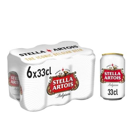 Stella Artois 33cl (6 stuks)