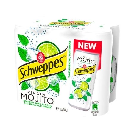 Schweppes Virgin Mojito 33cl (6 stuks)
