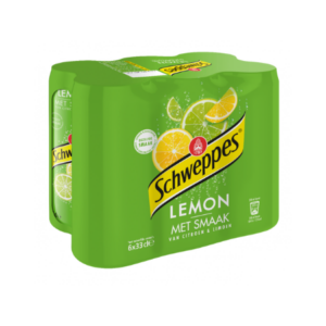 Schweppes Lemon 33cl (6 stuks)