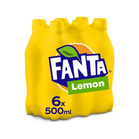 Fanta Lemon 50cl pet (6 stuks)