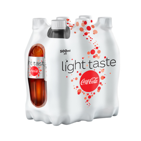 Coca-cola light 50cl (6 stuks)