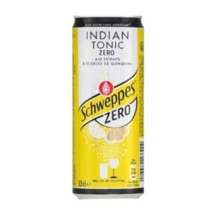 Schweppes Indian Tonic Zero 33cl (24 stuks)