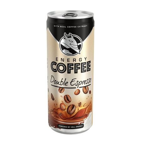 HELL ENERGY COFFEE DOUBLE ESPRESSO 255ml (24 stuks)