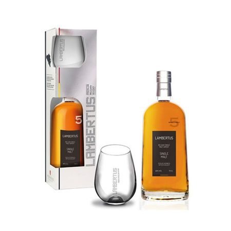 Lambertus Whisky Single Malt 70cl geschenkverpakking incl. 1 glas