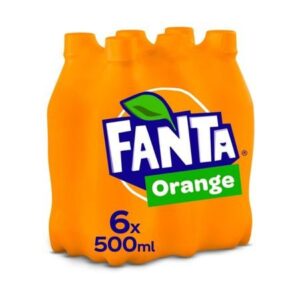 Fanta Orange 50cl PET (6 stuks)