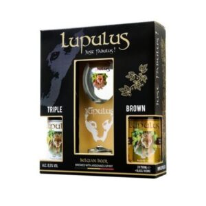 Lupulus Geschenkset 2x75cl inclusief 1 glas
