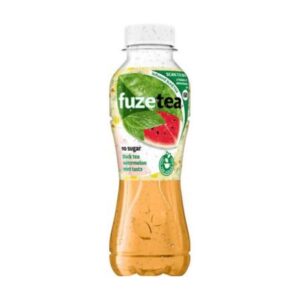 Fuze Tea Black tea watermelon mint No Sugar 40cl (24 stuks)