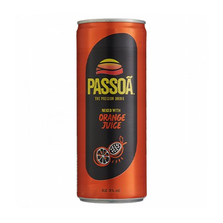 Passoã & Orange Juice 25cl (12 stuks)