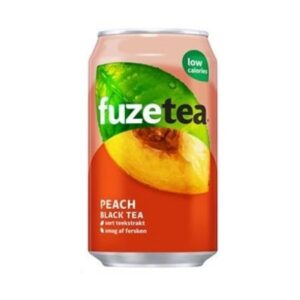 Fuze Tea - Black Tea & Peach 33cl (24 stuks)