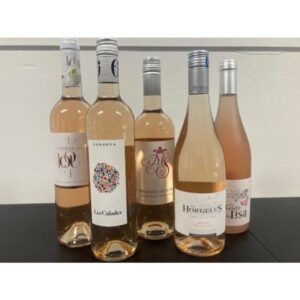 proefpakket wijn (5 flessen rose wijn)