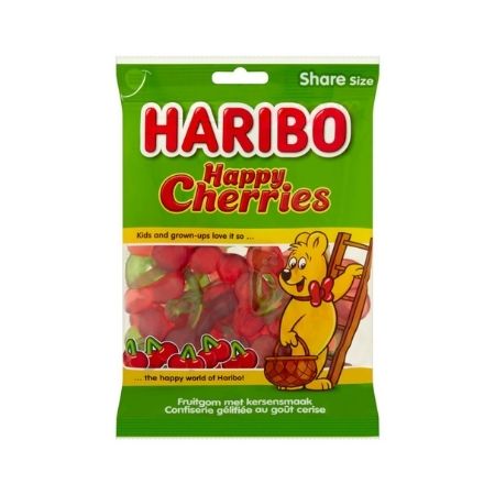 Haribo Happy Cherries 185gr