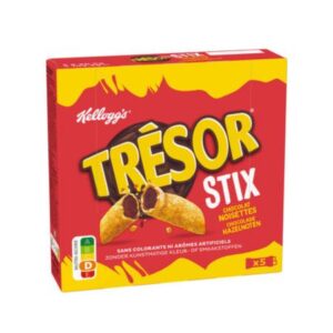 Kellogg's Tresor Stix Choco&Nuts 2,5gr (5 stuks)