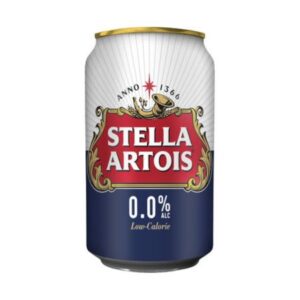 Stella Artois 33cl 0% blik (6 stuks)