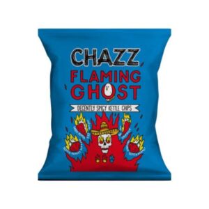 Chazz chips flaming ghost pepper 50gr