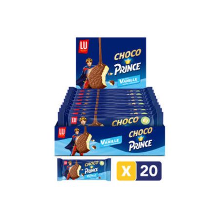 Choco prince vanille 57gr (20 stuks)