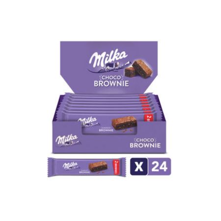 Milka choco brownie 2st 50gr (24 stuks)