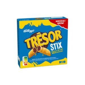 Kellogg's Tresor Stix Milk Choco&Nuts 20,5gr (5 stuks)