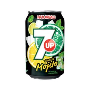 PROMO 7-Up Mojito blik 33cl (24 stuks)