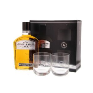 Jack Daniel's Gentleman Jack 70cl + 2 glazen