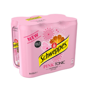 PROMO Schweppes Pink Tonic 33CL (6 stuks)