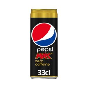 PROMO Pepsi max zero cafeïne 33cl sleek (6 stuks)