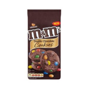 M&M double chocolate cookies 180gr