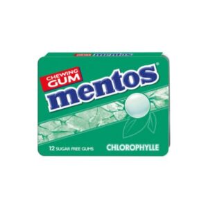 Mentos Gum Chlorophylle (12 strips)