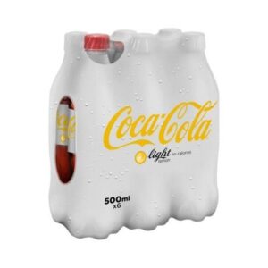 PROMO Coca-Cola Light Lemon 50cl (6 stuks)