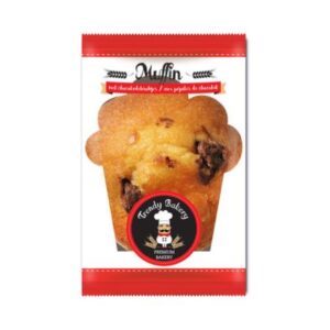 Muffin met chocoladestukjes 55gr (17 stuks)