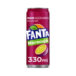 Fanta Maracuja (zonder toegevoegde suikers) 'passievrucht' 33cl (28 stuks)