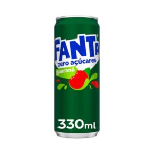 Fanta Guarana (zonder toegevoegde suikers) 33cl (28 stuks)