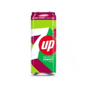 7-Up cherry zero 33cl (24 stuks)