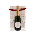 Laurent Perrier La Cuvee + 2 glazen 75cl