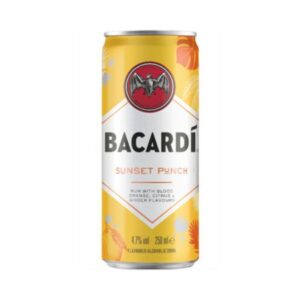 Bacardi Sunset Punch 25cl (4 stuks)