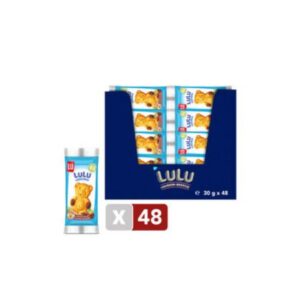 Lu lulu beertjes cakes chocoladesmaak 30gr (48 stuks)