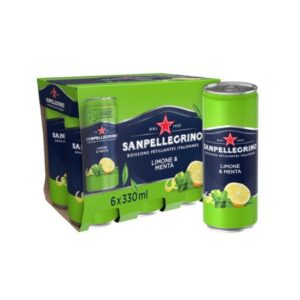 PROMO San Pellegrino Limone e Menta 33cl (6 stuks)