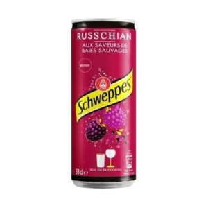 PROMO SCHWEPPES RUSSCHIAN WILD BERRY 33CL (6 stuks)