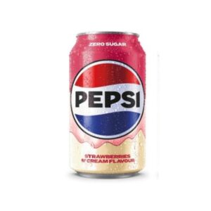 Pepsi Strawberries & Cream Zero 33cl (12 stuks)