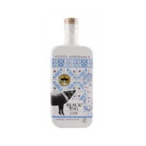 Black Pig Costa Alentejana Gin 50cl + glas