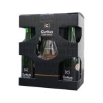 Koffer Curtius 4x37,5cl + glas