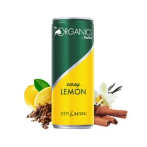 Red Bull Organics 'Easy Lemon' (12 stuks)