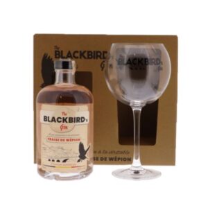 The Blackbird's Gin 50cl + glas