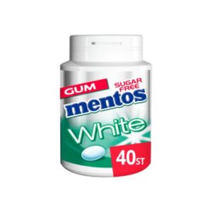 Mentos Gum White Green Mint (40 gums)