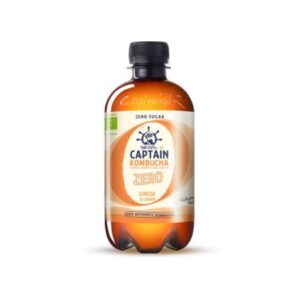 Captain Kombucha Zero Ginger Lemon 40cl