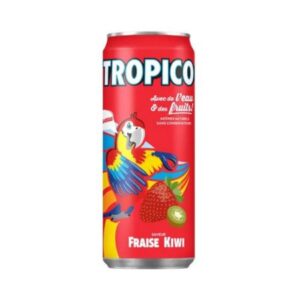 Tropico aardbei - kiwi 33cl (12 stuks)